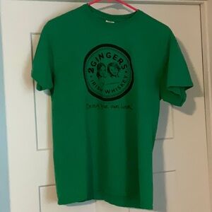 Gildan Classic Green 2 Gingers Irish Whiskey Cotton Tee